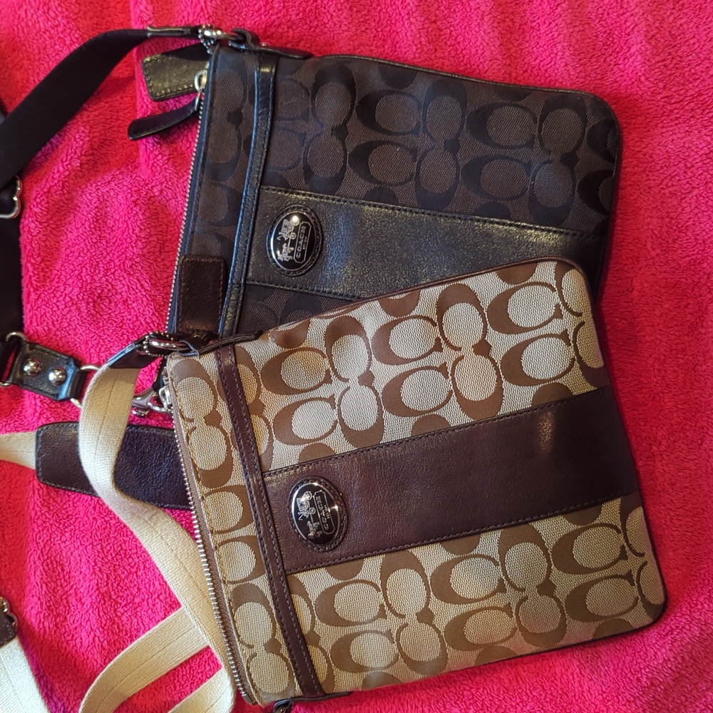 Coach cross body bag